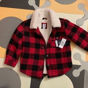 Gap Sherpa lined shirt